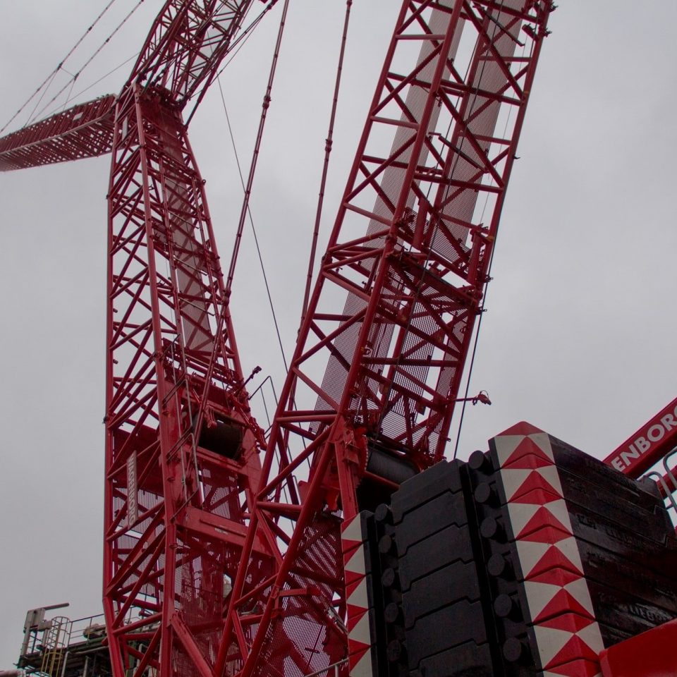 Project 750 tons kraan